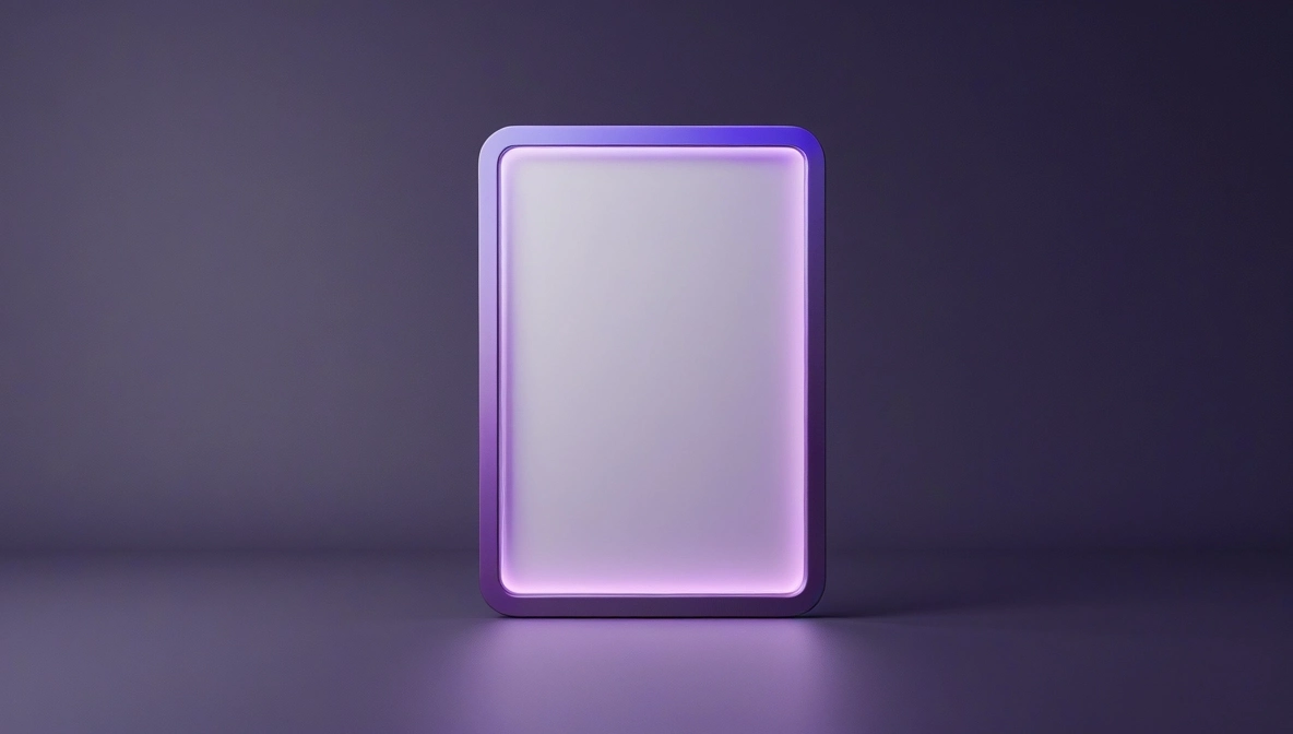 Créer un cadre photo numérique sans application, cadre digital purple gradient – PhotoFrame