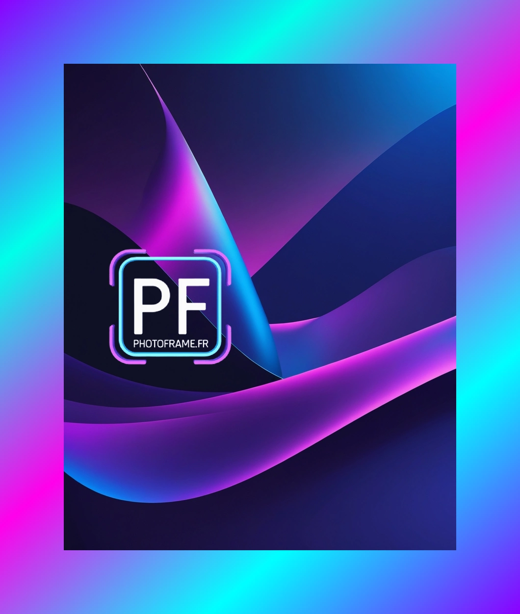 Cadre holographique électrique PhotoFrame.fr